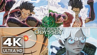 One Piece Odyssey - All Luffy's Ultimate Attacks & Transformations (4K 60fps)