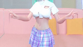 miku❤黑丝❤jk超短裙