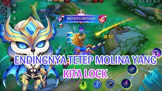 ENDING NYA TETEP MOLINA YANG KITA LOCK!!!