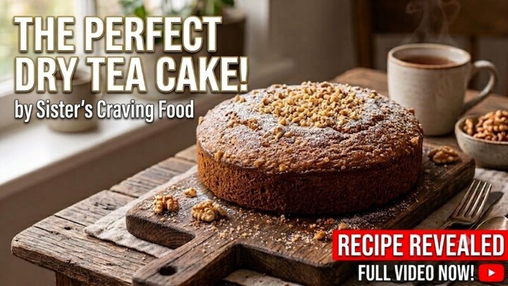 Quick Recipe | Dry Tea Cake | ڈاری ٹی کیک  #viral #foryou #growth #cake
