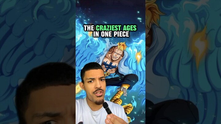 THE CRAZIEST AGES IN ONE PIECE WILL SHOCK YOU 😭 #onepiece #onepieceedit #luffy #zoro #sanji #nami