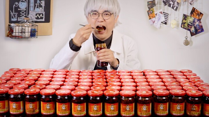 Hãy thử chọn ra những miếng thịt trong 100 chai Lão Can Mã. Có bao nhiêu thịt?
