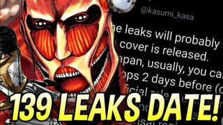 Attack On Titan Manga Chapter 139 LEAKS CLARIFICATION!