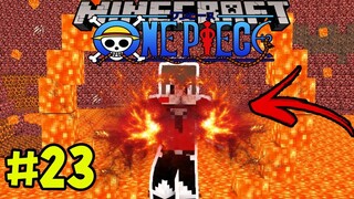 Minecraft วันพีช One Piece เอาชีวิตรอด #23 ผลแม็กม่า หมัดลาวาพิฆาต