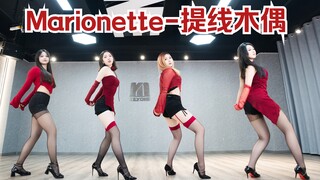 [Marionette] The extremely sexy black silk temptation is all over the screen, my sister's high heels