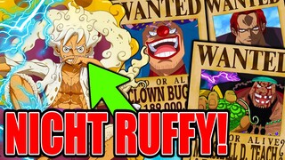 OMG! DER NEUE PIRATENKÖNIG IST OFFIZIELL NICHT RUFFY! DIESER YONKO WIRD ES! One Piece Theorie