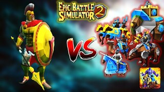 Epic Battle Simulator 2 | 120 SPARTANS VS EVERY CAVALRY UNIT!!!