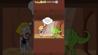 Menyelamatkan Kakaknya Dari Dinosaurus 🐱‍🐉 | Save The Girl