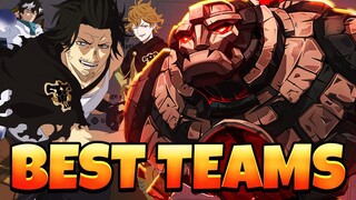 BEST TEAMS FOR RAID BOSS TO EASILY NUKE! | Black Clover Mobile