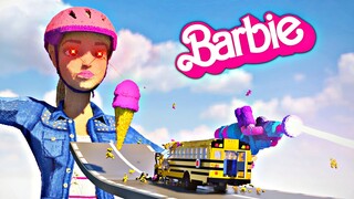 Barbie vs รถ !!! น้องบาร์บี้อาวุธไอศกรีมสุดอันตราย...(ปืนของเล่นสุดโหด) - Teardown