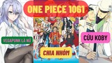 [One Piece Chap 1061] Luffy và Băng Mũ Rơm tách nhóm, Vegapunk là nữ,  Helmeppo cứu Koby