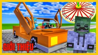 [ Lớp Học Quái Vật ] VÒNG QUAY SIÊU XE ( Giới Thiệu ) | Minecraft Animation