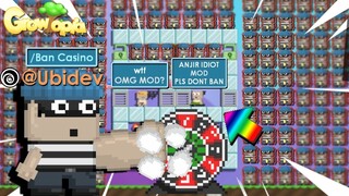 so I became a @Moderator for 1 DAY !!|| Growtopia