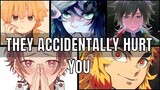 They accidentally hurt you - Demon slayer x listener asmr