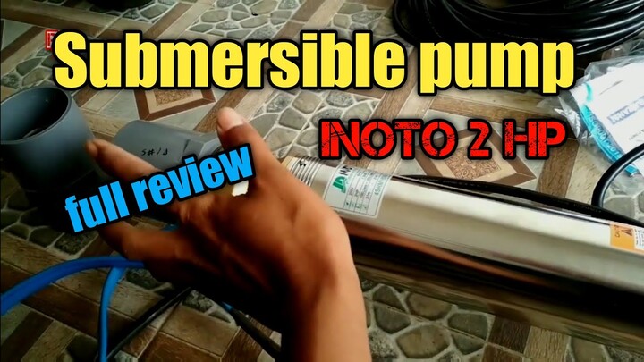 REVIEW POMPA SIBEL. SUBMERSIBLE. SUBMERSIBLE PUMP UNTUK SAWAH - SIBELL SAWAH