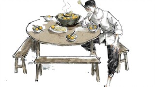 来来来！我请大家吃席！