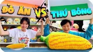 Tony | Trận Chiến Đồ Ăn Thật 𝙑𝙎 Thú Nhồi Bông