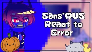 • Sans' AUS React to Error • {Eng🇬🇧} {Ita🇮🇹}