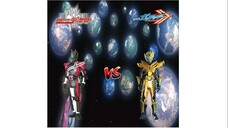 Kamen Rider Decade (Complete 21 Form) vs Kamen Rider Legend (KR Gotchard series/Legendary Form)