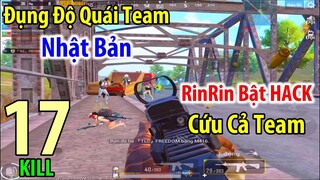 Đụng Độ Quái Team Nhật Bản. RinRin Buộc Phải Bật HACK Cứu Cả Team | PUBG Mobile