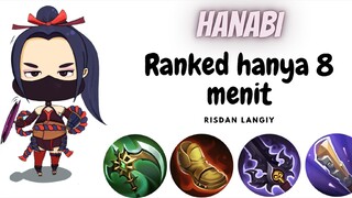 Ranked 8 menit saja, item hanya 4, bantai bantai boss !!