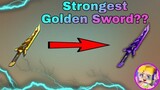 New Golden Sword is Strongest in Bedwars Blockman Go