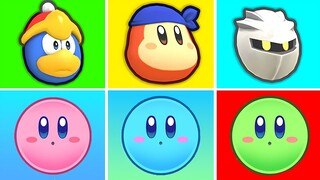 Kirby's Return to Dream Land Deluxe - All Characters (Switch) HD