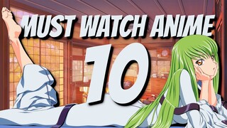 Top 10 Must Watch Anime | Razovy