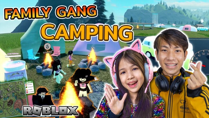 ละคร เที่ยวเขา ตั้งแคมป์ Family Gang Campping [ Roblox ]