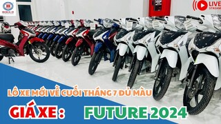 Future 2024 mới về lô xe đầy đủ màu sắc phục vụ bà con | giá cả tốt nhất tại xe máy hoà đức