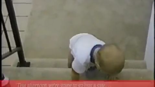 BABY DOWN THE STAIRS!