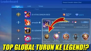 BAGAIMANA CARA LAPOR PLAYER YANG GB MMR ? TOP GLOBAL INI LANGSUNG TURUN KE TIER LEGEND!! - MLBB