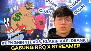 KLARIFIKASI DEANKT TINGGALKAN EVOS DEMI RRQ #PENGHIAN4TEVOS RAMAI DITINGGALKAN VIEWER