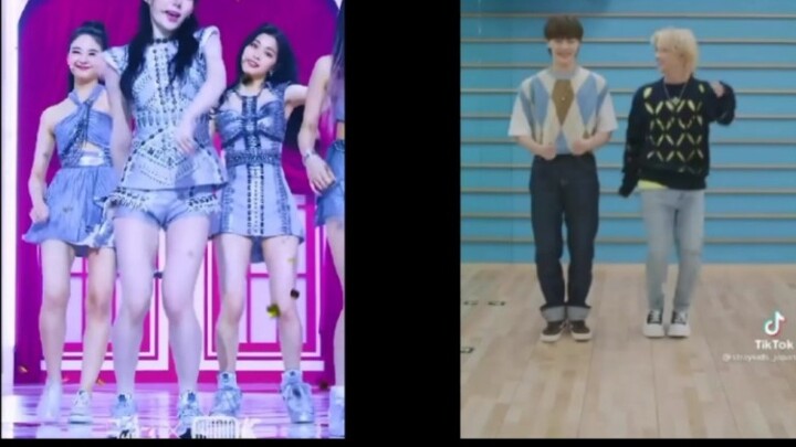 Kejutan!! Koreografi ITZY SNEAKERS diungkapkan oleh senior mereka pada tahun 2021!!!