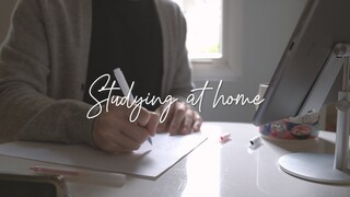 Một ngày tự học ở nhà trong mùa dịch | Daily Vlog | Kira