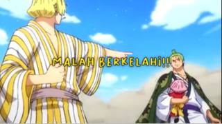 Moment Perkelahian Sanji Dan Zoro