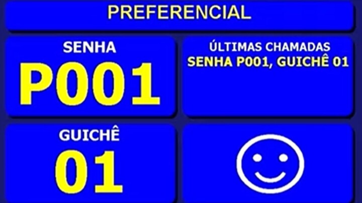 e-Painel Senha e Guiche Demonstração Rápida