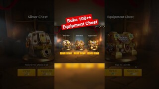 Buka 100++ Equipment Chest!! #RiseOfKingdoms #RiseOfKingdomsIndonesia #DeddyDiRoK #Shorts