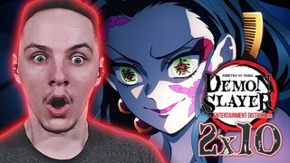 DAKI IS BEAUTIFUL!! | Demon Slayer Season 2 Episode 10 (Entertainment District Episode 3) REACTION