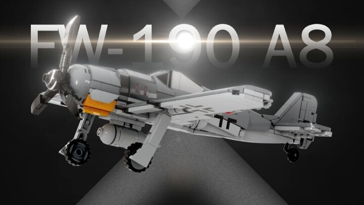 如何把moc剪出高级感✨ FW-190 A8