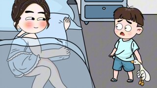 Mẹ: Nếu vợ con không đưa cho con thì sao? Con: Vậy con đi nhé!