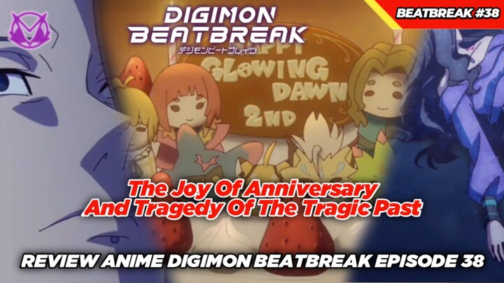 Kesenangan Datang Dengan Masa Lalu Tragis! Tamer Psikopat! Review Anime Digimon Beatbreak Episode 38