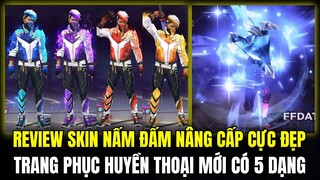 Free Fire| Review Skin Nấm Đấm Nâng Cấp OB37 Cực Đẹp Hành Động Cực Xịn, Trang Phục Huyền Thoại FFWS