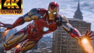 [钢铁侠高燃混剪4k] 小罗伯特·唐尼 8次饰演钢铁侠（不含无敌浩克、复联4）漫威十年  新手投稿