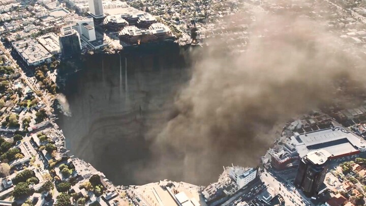 A massive sinkhole has been discovered in Los Angeles, sending people plummeting into a prehistoric 