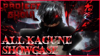 PROJECT GHOUL ALL KAGUNE SHOWCASE (ROBLOX)