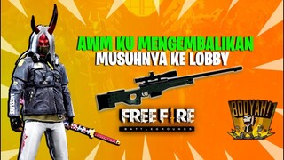 AWM ITU RASANYA SANGAT UWOEEEE! FREE FIRE INDONESIA