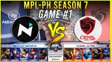 NXP vs CIG (GAME 1) | MPL Season 7 Week 3 Day 4