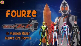 Legend Rider Form Kamen Rider Fourze in Kamen Riders Reiwa Era (FanArt)