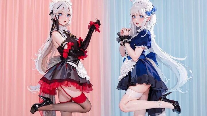 【动漫版】⚡️仆 芙 双 摇⚡️Queencard！【咬人猫x咬人喵】